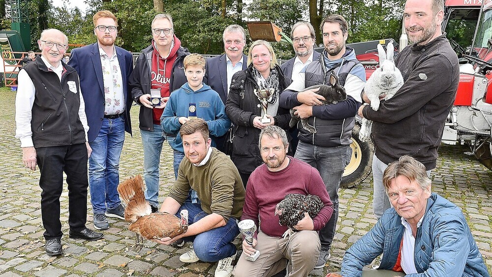 Mitglieder des Kleintierzuchtvereins Spexard